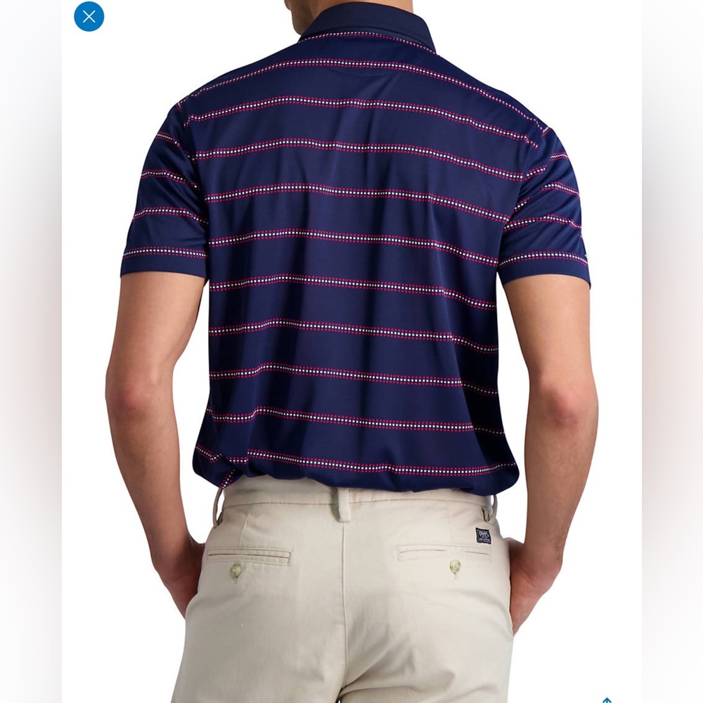 NWT - CHAPS Golf Polo Mens Small Golf Polo Shirt Chaps Womens Golf Shirt Polo - Picture 3 of 8